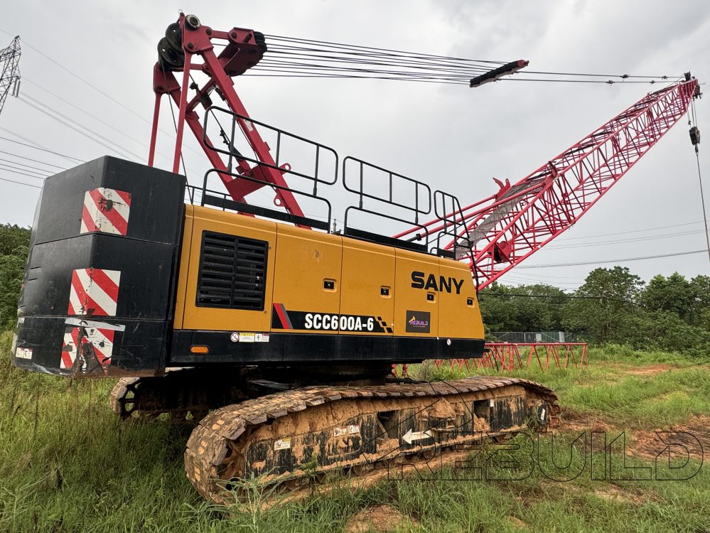 2020 Sany SCC600A 6 Crawler Crane 2