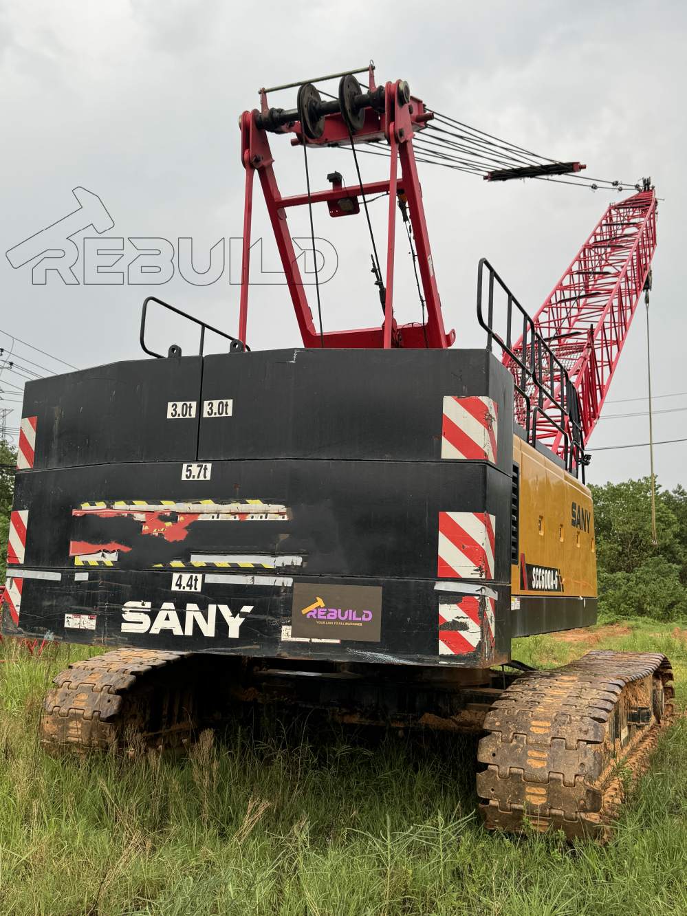 2020 Sany SCC600A 6 Crawler Crane 4