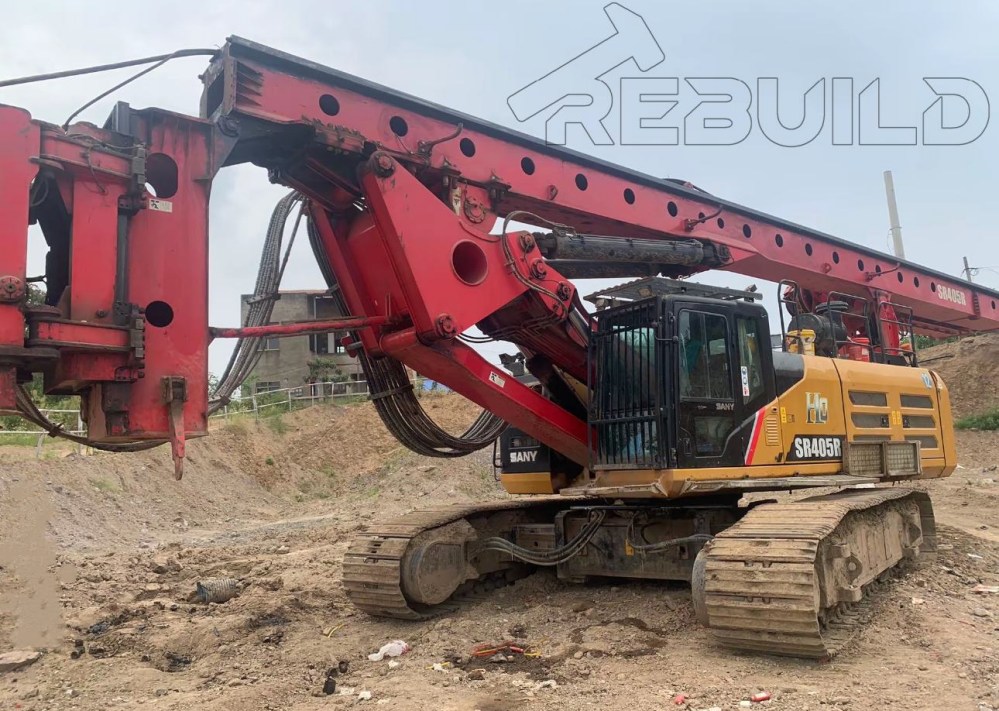 Sany SR405 H10 Rotary Drilling Rig 4